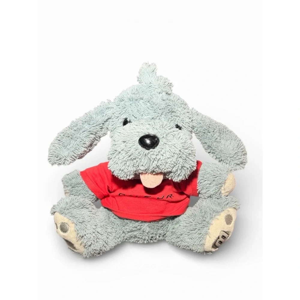 Dale‎ Earnhardt Jr Nascar #8 Gray Plush Dog stuffed Animal 11